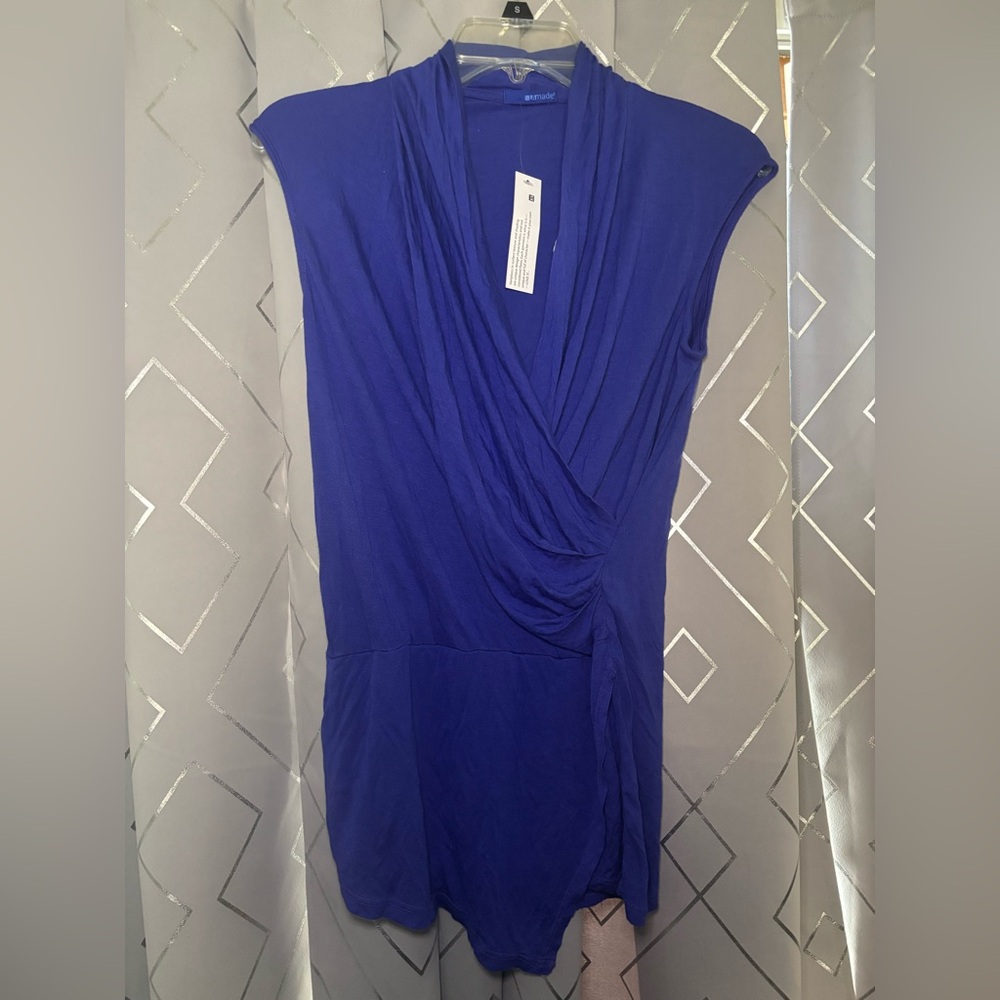 LAmade Draped Blouse XS NWT